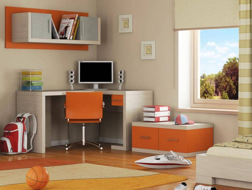 עיצוב פינות עבודה לילדים